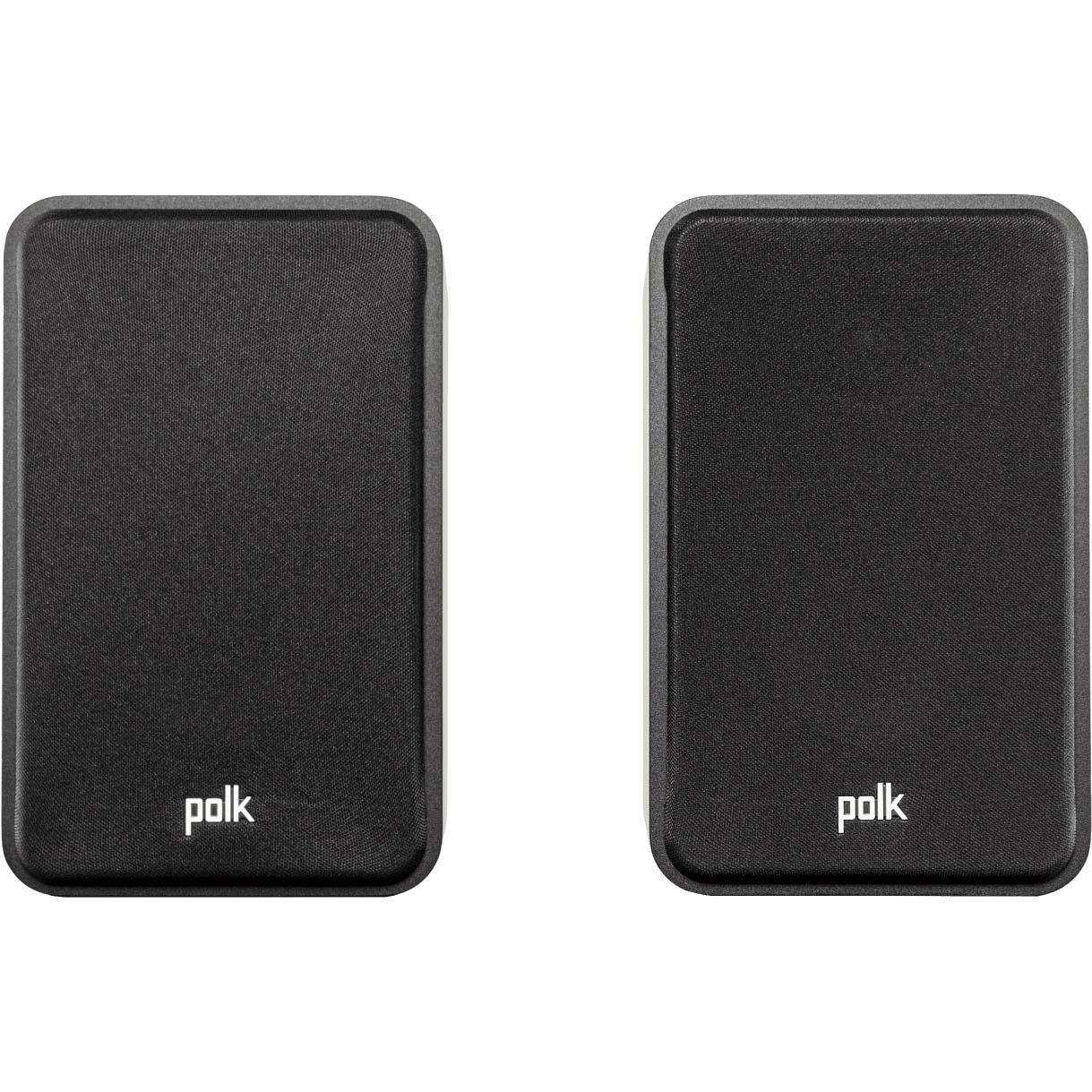 Polk Audio ES15 Black Small Bookshelf HiFi Home Theater Speaker Pair